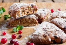 Cranberry Orange Scones