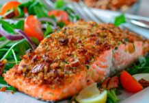 Roasted Pecan Salmon