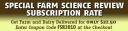 Special Farm Science Review Rate