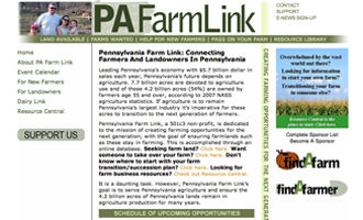 Pennsylvania Farm Website