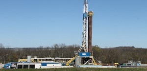 shale gas rig