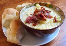 Butternut Squash Soup with Bacon Squash soup with bacon