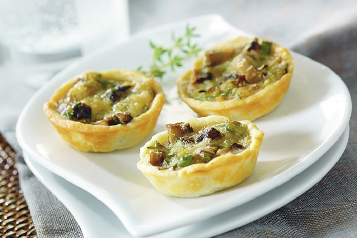 Mushroom and Onion Tartlets Mushroom and Onion Tartlets
