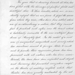 Page 1 of President Lincoln's Thanksgiving Proclamation