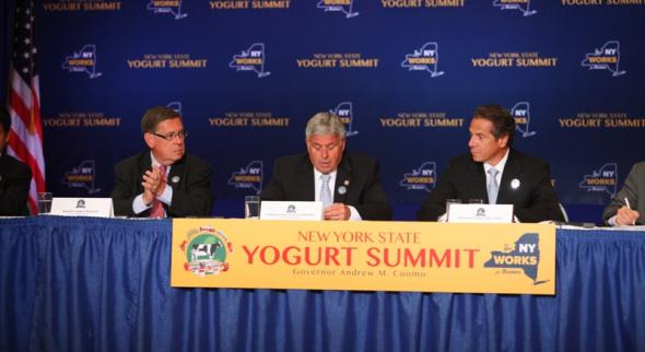Yogurt makers (and dairymen) saying ‘I love New York’