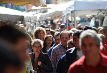 U.S. population will be older, more diverse photo of a crowd