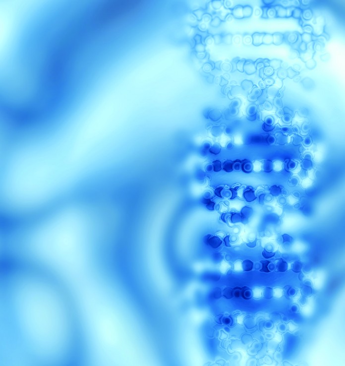 graphic of genetic material