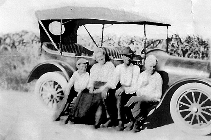 old car photo of model T
