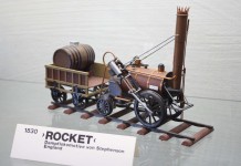 His first locomotive hauled coal. Rest is history