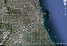 Finding gardens with Google Earth Google Earth Chicago