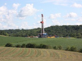 deep well Marcellus shale rig