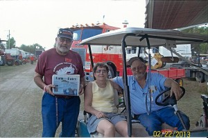 Dan Renovetz, of Northfield, Ohio, brought Farm and Dairy along for his rookie trip to the Florida Flywheelers February Tractor Show. It was a repeat trip for Marti and Dan Schaefer, of New Springfield, Ohio. Renovetz participated in the vehicle parade three mornings and drove a Silver King tractor in the tractor parade. He hopes to return next year and Farm and Dairy will be happy to join him!