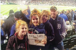 Farm and Dairy traveled to Detroit with Marion, Linda, Bridgett and Kaylee Keim, of Beach City, Ohio, for the World Series. Even though the Tigers lost, the memories will last a lifetime!