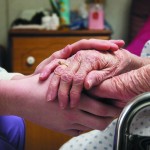 Hospice and palliative care choices are critical holding hands