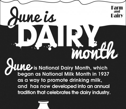 Dairy Month Infographic National dairy month infographic