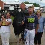 Bean family shows grand champion at Western Pa. Holstein Championship