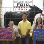 2013 Ashtabula County Fair auction results Grand Champion Steer