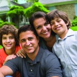 What’s the cost of raising a child? picture of a family