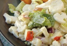 Creamy Cauliflower Salad
