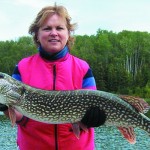 Fishing and boating attracting more women woman with fish