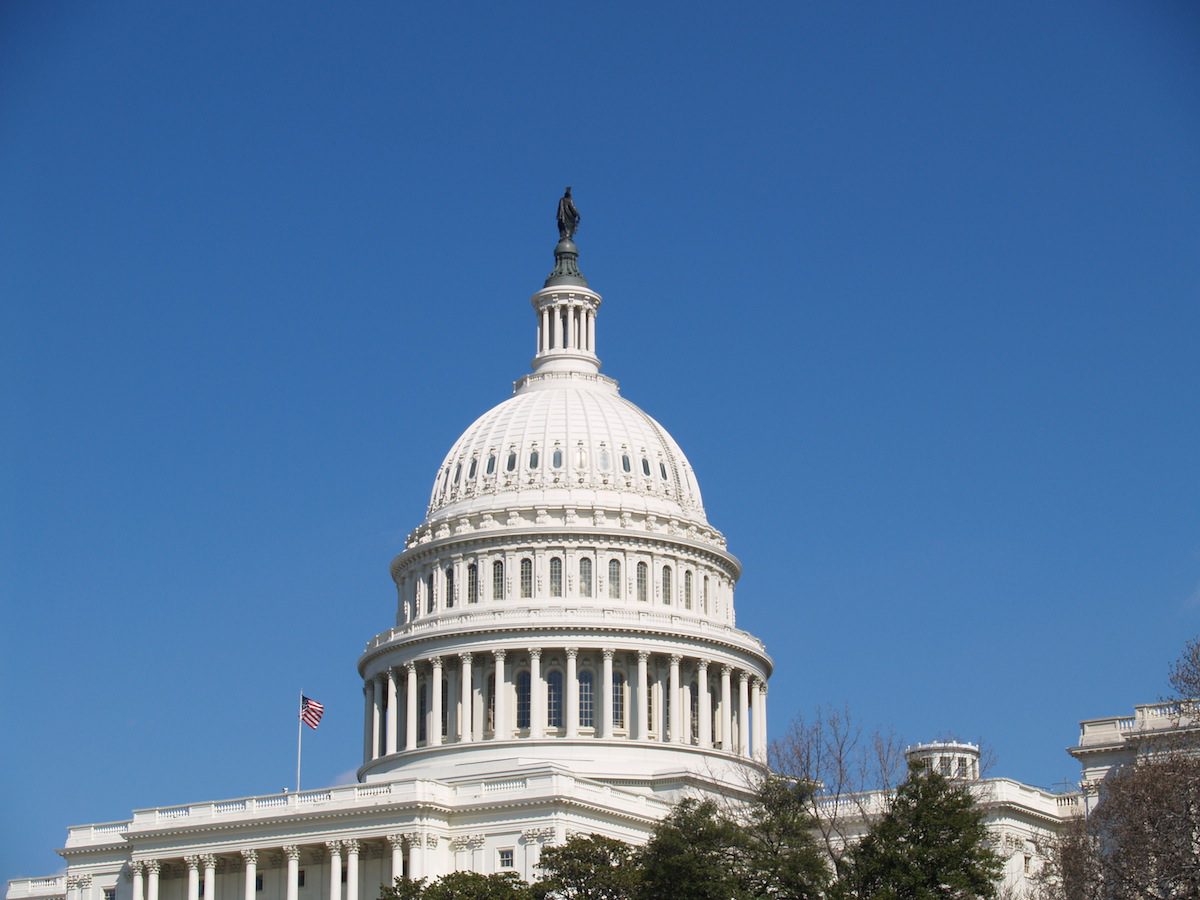 Commodity markets thaw, securities markets remain in deep ice U.S. Capitol dome.