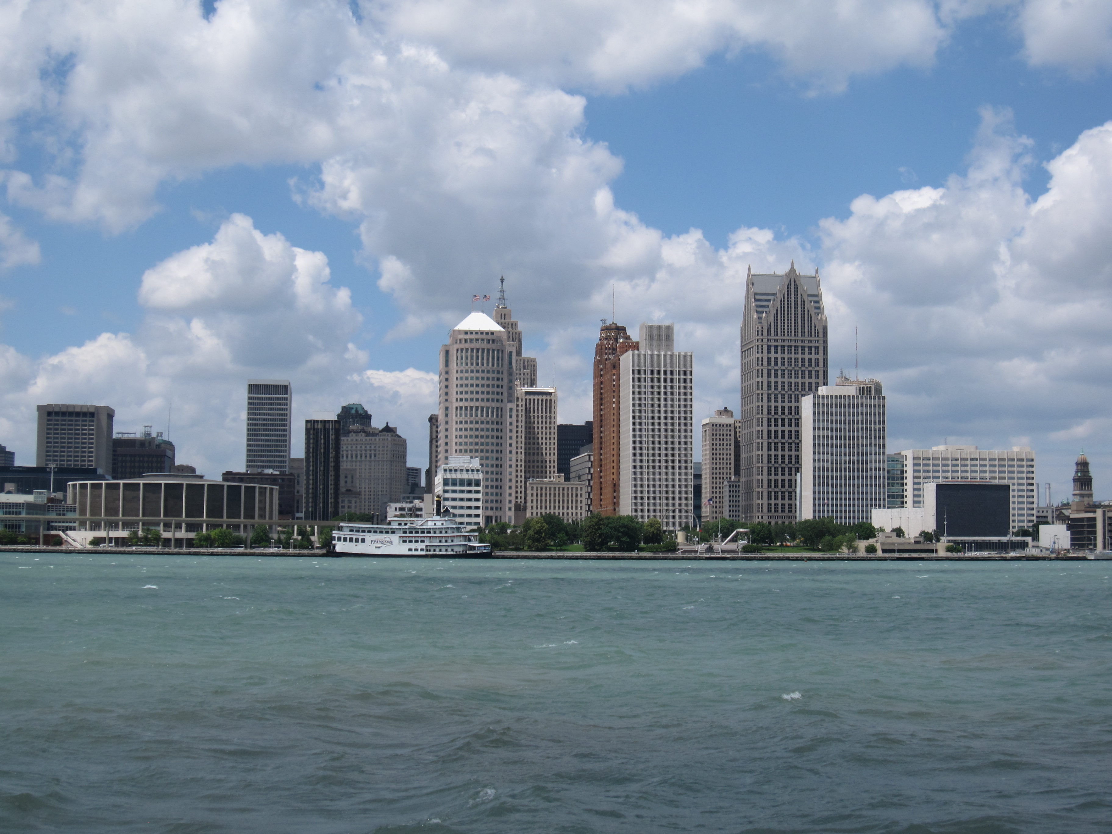 detroit skyline