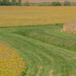 Formulating a plan to achieve conservation goals on the farm corn soybeans waterway conservation