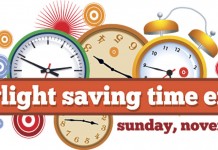 Being energy efficient when Daylight Saving Time ends