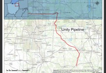 Unity Pipeline will move oil and gas byproducts north, then west, from Columbiana County, Ohio