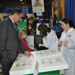 Animal science highlighted Shell rep at 4-H learning station