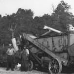Vintage threshing