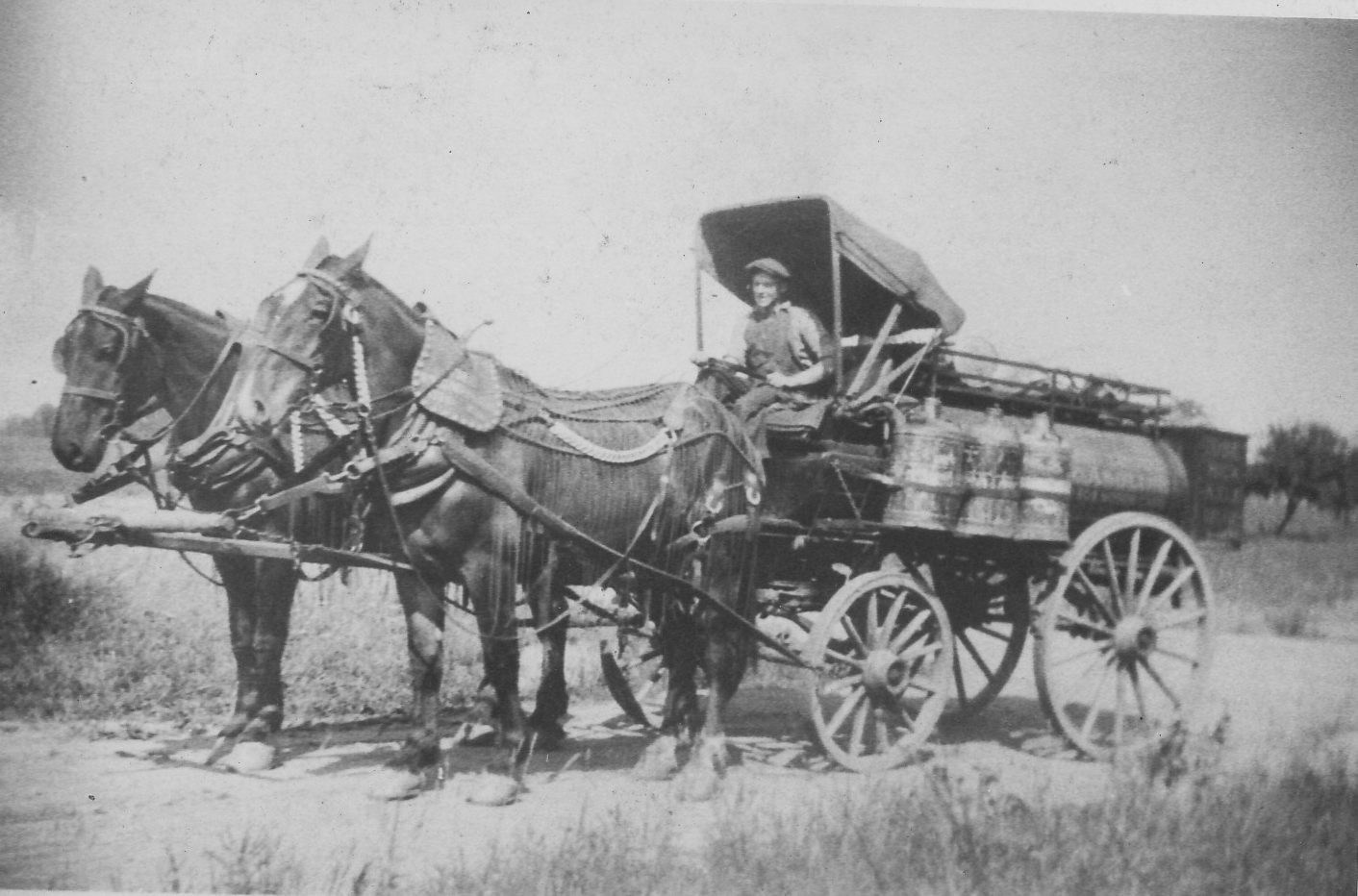 Vintage farm photo, Brunner Farm