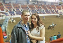 Cowboy gets his girl: Proposes during Pa. Farm Show rodeo