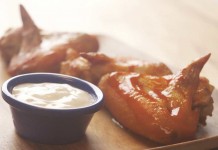 Hummus Buffalo Wing Dip