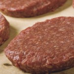 raw hamburgers