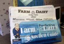 Farm and Dairy delivery delayed this week
