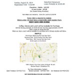 Trail Ride Flyer 2014