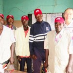helping farmers.OSU hats.overmyer