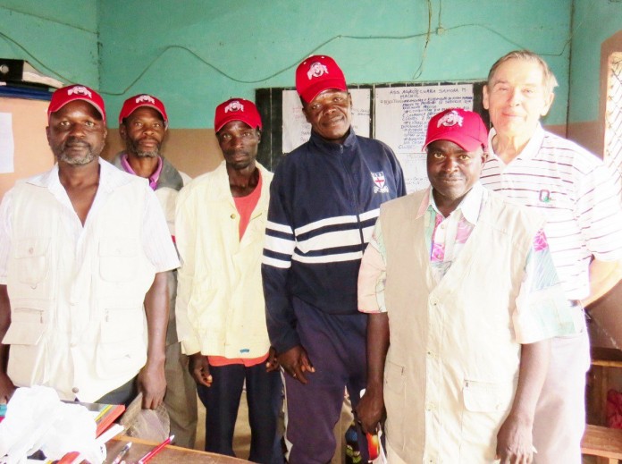 helping farmers.OSU hats.overmyer
