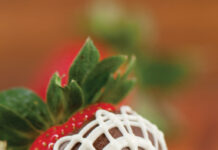 White & Chocolate Covered Strawberries