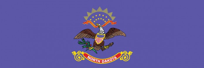 North Dakota flag North Dakota flag