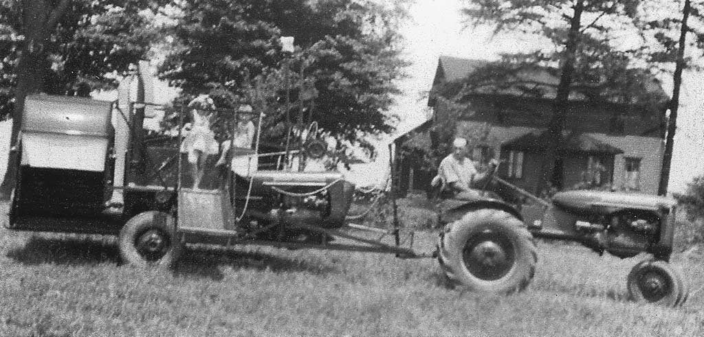 Vintage farm photo, Brunner Farm