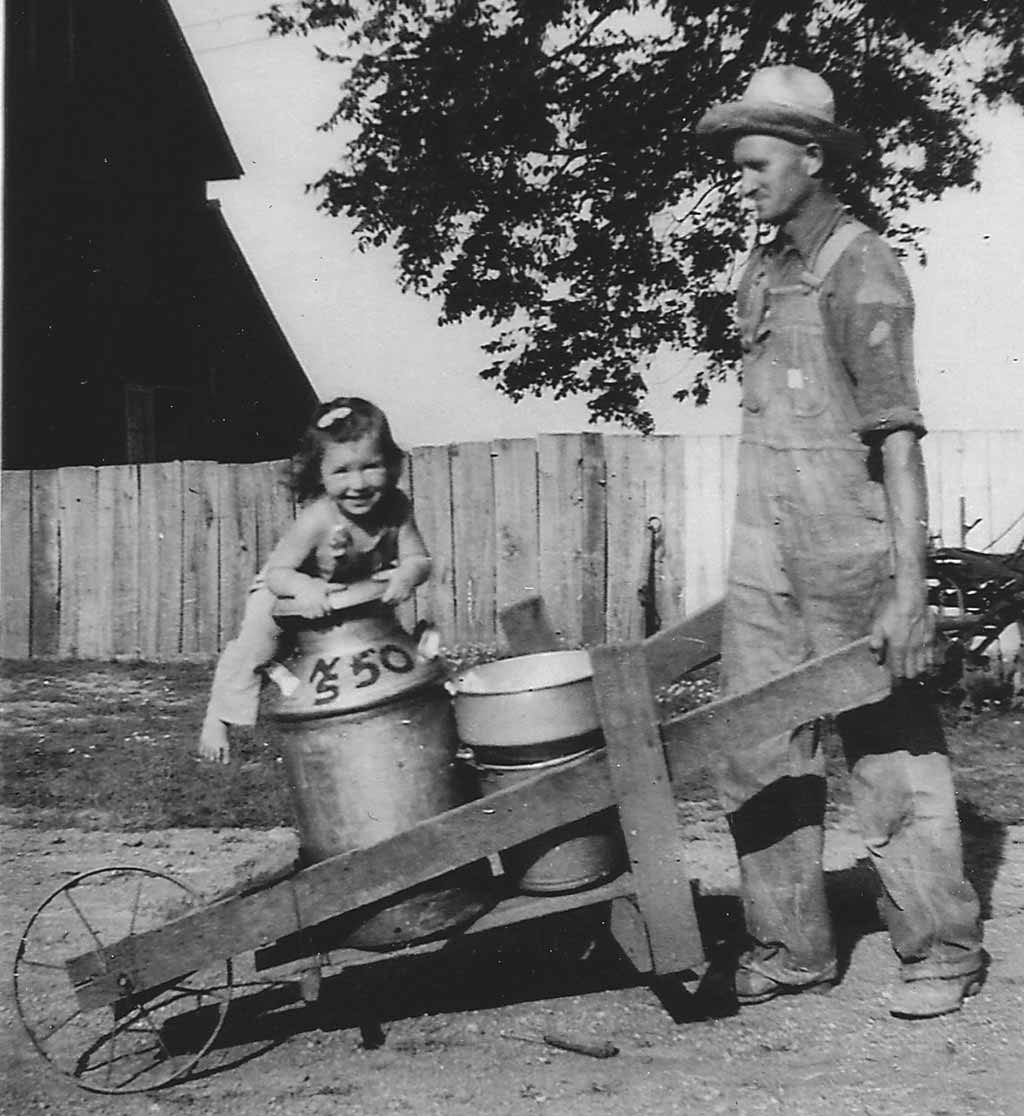 Vintage farm photo, Brunner Farm