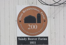 Ohio salutes 125 historic farms in 2017 Sign on Bowman farm