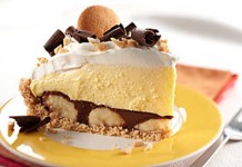 Peanut Butter-Chocolate Banana Cream Pie