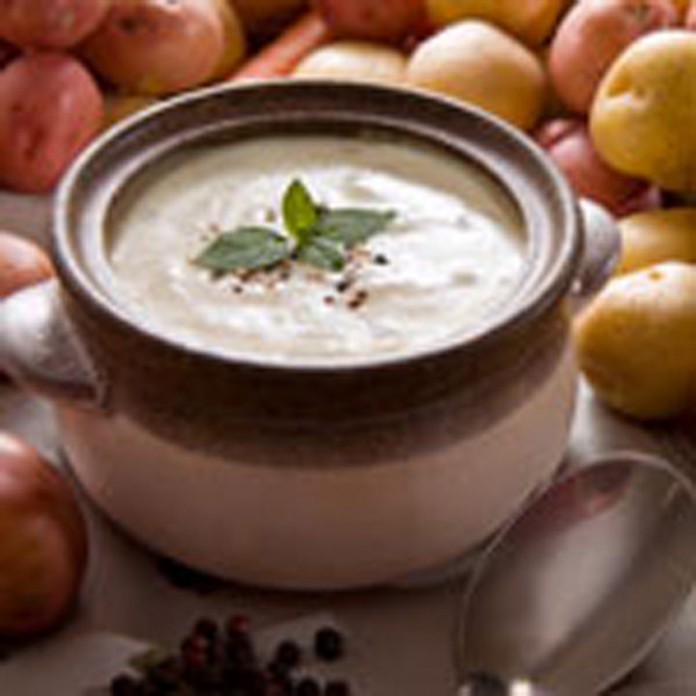 mashed potato herb soup WEB