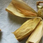 Country Christmas crafts corn husk angel