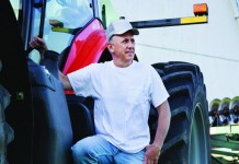 Farmers deserve more respect farmer by tractor