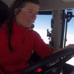 ‘Tractor Girl’ completes journey to the South Pole 'Tractor Girl' Manon Ossevoort