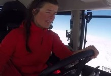 ‘Tractor Girl’ completes journey to the South Pole 'Tractor Girl' Manon Ossevoort